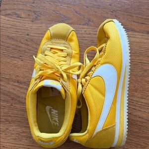 Nike Cortez Yellow Sneakers